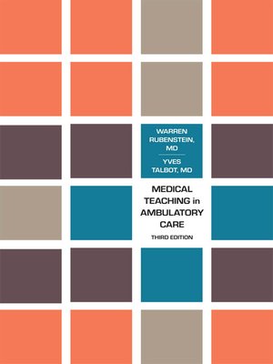 cover image of Medical Teaching in Ambulatory Care